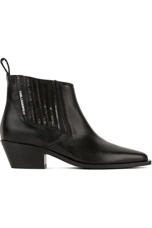 Karl Lagerfeld 50mm Kansas ankelstøvler
