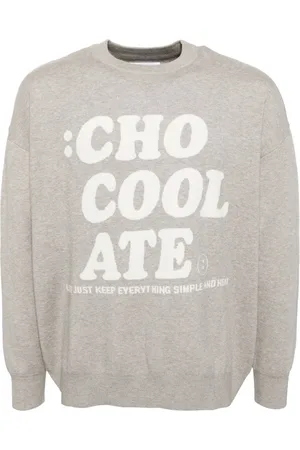 Chocoolate Langærmet trøje med logotryk