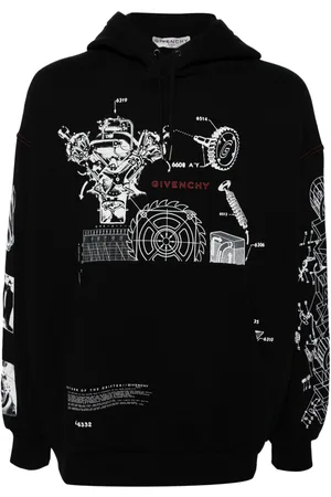 Givenchy Hættetrøje med grafisk tryk