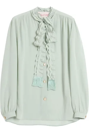VALENTINO GARAVANI Skjorte i crepe de chine