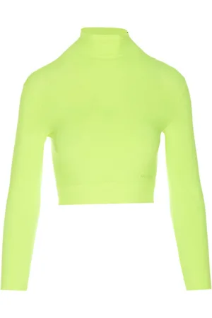 Balenciaga Cropped top med høj hals