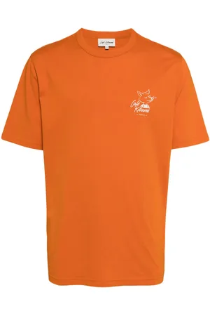 Café Kitsuné T-shirt med logotryk