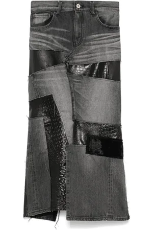 JUNYA WATANABE Midi-nederdel med paneler