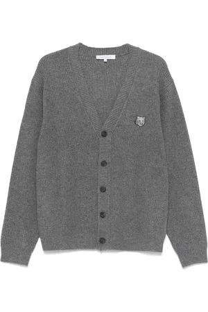 Maison Kitsuné Cardigan med rævemærke
