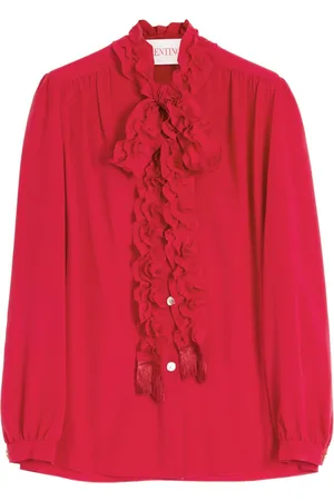 VALENTINO GARAVANI Skjorte i crepe de chine