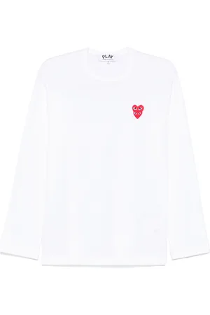 Comme des Garçons T-shirt med hjertemærke
