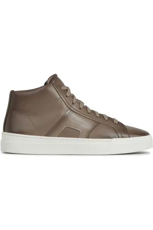 santoni High-top sneakers med logotryk