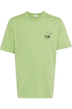Café Kitsuné T-shirt med logotryk
