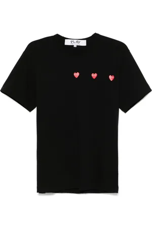 Comme des Garçons T-shirt med hjertetryk