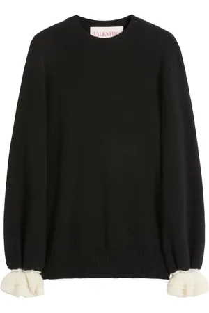 VALENTINO GARAVANI Sweater i uld og mohair