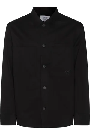 Maison Kitsuné Skjortejakke med logotryk