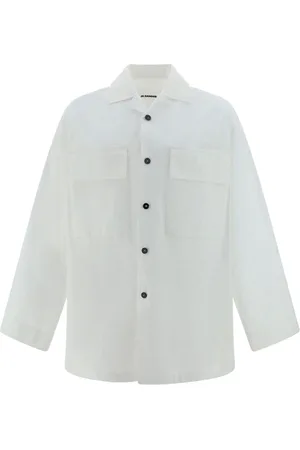Jil Sander Skjorte med logomærke