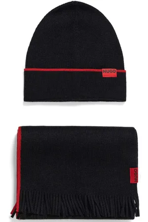 HUGO BOSS Tørklædesæt med logomærke