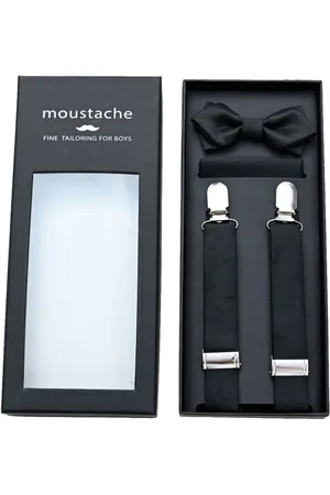 M. Moustache Tekstureret sele-sæt
