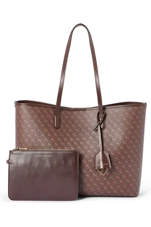 Tammy & Benjamin Tote med monogram-mønster