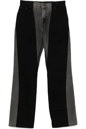 MUGLER Vaskede jeans med lige ben