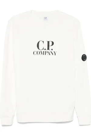 C.P. Company Sweatshirt med Lens-udsmykning