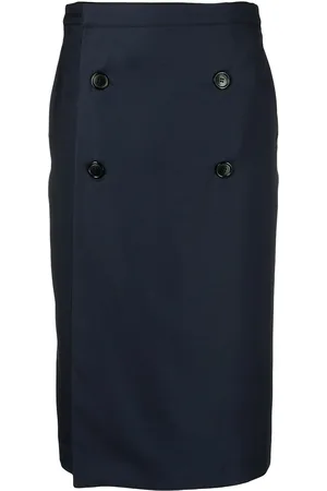 Vetements Nederdel med knapper og A-snit