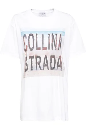 Collina Strada T-shirt med grafisk heste-tryk