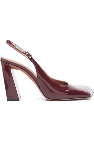 Amina Muaddi 95 mm Charlotte slingback-pumps