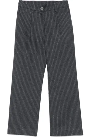 OFF-WHITE Nålestribede bukser
