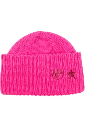 Chiara Ferragni Ribbet hue med Eye Star-broderi