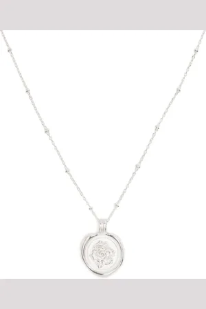 Dower and Hall Wild Rose Talisman sølvhalskæde