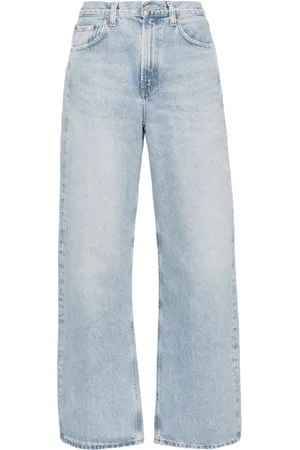 AGOLDE Jeans med lav buet søm