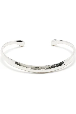 Dower and Hall Curved Nomad armbånd i sterlingsølv