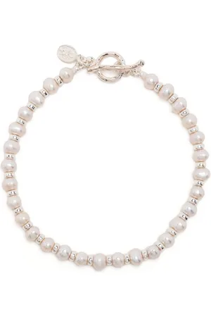 Dower and Hall Timeless Pearl Halo armbånd