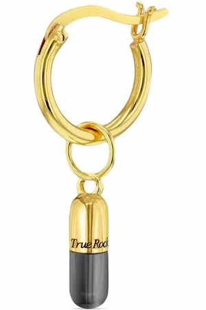 TRUE ROCKS Lille Pill hoop-ørering