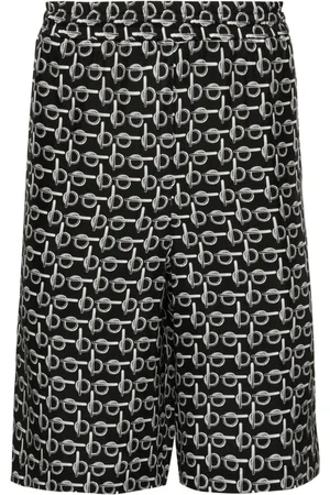 Burberry B silkeshorts med elastik i taljen