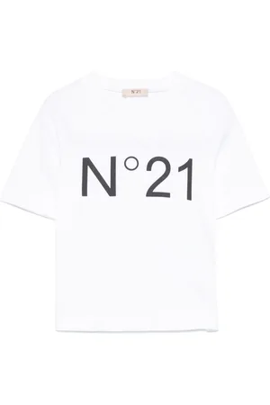 Nº21 T-shirt med logotryk