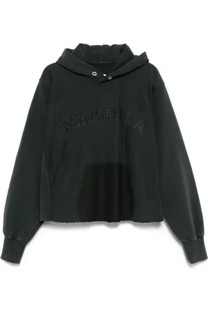 Maison Margiela Hættetrøje med broderet logo