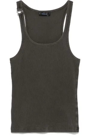 MUGLER Tanktop med ringdetalje