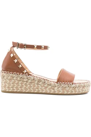 VALENTINO GARAVANI Rockstud-udsmykkede espadriller