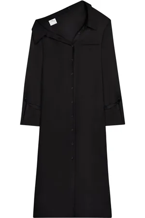 Courrèges Modular skjortekjole i crepe