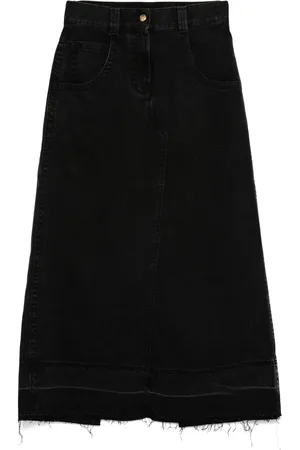 Palm Angels Lang denimnederdel