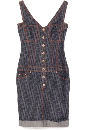 Dior ærmeløs denimkjole fra 2006