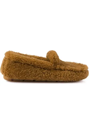 Prada Loafers i lammeskind