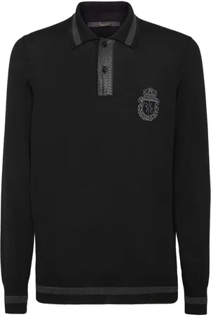 BILLIONAIRE Polo med broderet logo