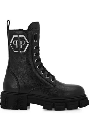 Philipp Plein Støvler med logoplade