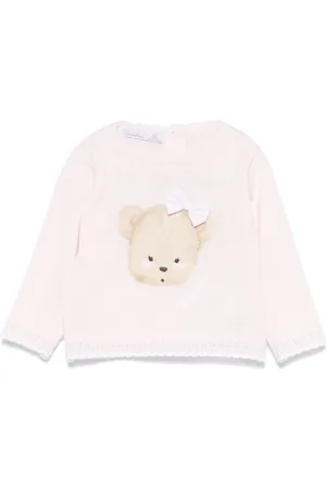 PATACHOU Sweater med bjørnemotiv