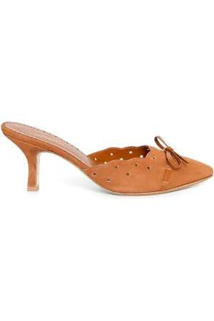 Sarah Chofakian 55 mm mules i ruskind