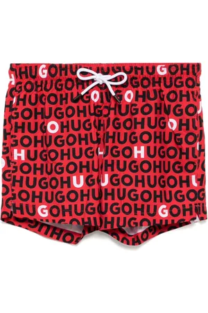 HUGO BOSS Badeshorts med logotryk