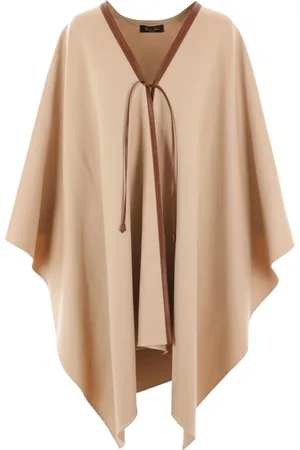 Loro Piana Kappe med læderkant