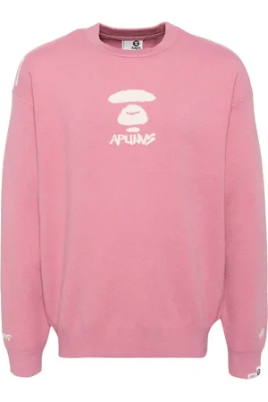A Bathing Ape Trøje i jacquard med logo