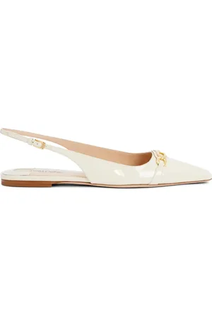 Tom Ford Whitney slingback-ballerinaer i læder