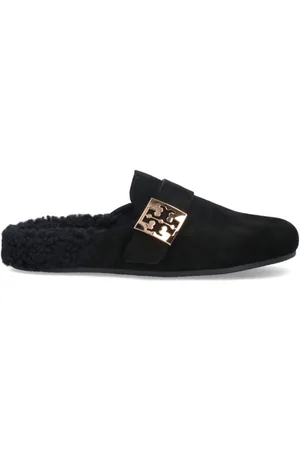 Tory Burch Mules med logoplade