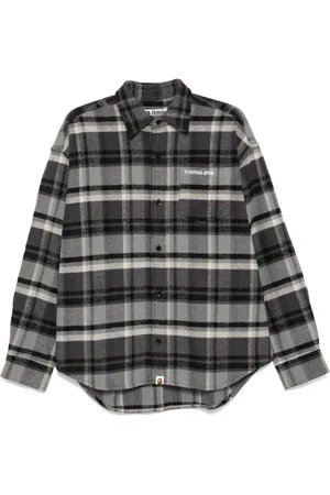 A Bathing Ape Ternet skjorte i flannel
